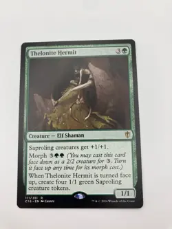 Thelonite Hermit MTG Commander 2016 C16 Rare Green Creature Magic Single Card - Image 1