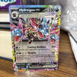 Hydreigon EX 119/191 Double Rare Pokemon TCG Sv08 Surging Sparks NM, Rare Card - Image 4