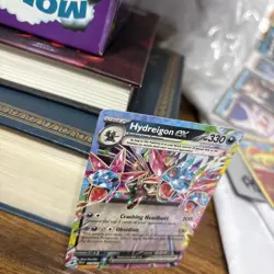 Hydreigon EX 119/191 Double Rare Pokemon TCG Sv08 Surging Sparks NM, Rare Card - Image 5