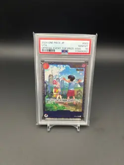 [Used] PSA10 One Piece Card Game Japanese Promo Uta Flagship Top Prize Rare OP09 - Image 1