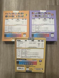 Lot 3 New Eevee Charizard Gengar Pokemon Chinese Card Display Frame Gift Box US - Image 2