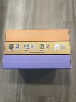 Lot 3 New Eevee Charizard Gengar Pokemon Chinese Card Display Frame Gift Box US - Image 3