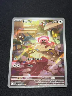 Pokemon TCG Stufful - 154/132 - ME01: Mega Evolution (MEG) Near Mint - Image 1
