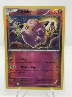 Clefairy 81/122 Common BREAKpoint Pokemon Reverse Holo NM - Image 1