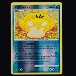 Psyduck 87/127 Platinum Reverse Holo Komiya Pokemon TCG NM - Image 1