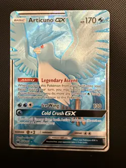 Pokemon Sun & Moon Full Art - Celestial Storm 154/168 Articuno GX - Image 1