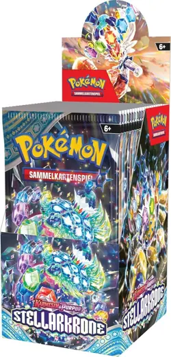 Pokemon Trading Card Game Booster Pack Display Box Crimson /Purple Stellar Crown - Image 2