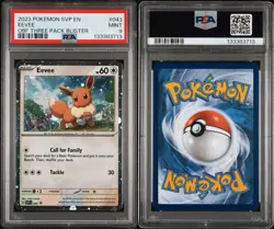 Eevee Espeon Flareon Vaporeon Evolution PSA 10-8 ⚡💧🔥 Pokemon - Image 3