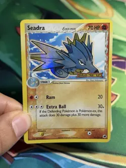 Seadra 37/101 Delta Species Ex Dragon Frontiers Stamped Reverse Holo Pokemon - Image 3