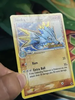 Seadra 37/101 Delta Species Ex Dragon Frontiers Stamped Reverse Holo Pokemon - Image 4