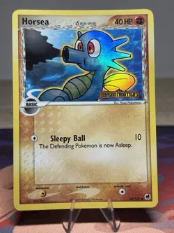 Horsea 50/101 EX Dragon Frontiers Stamped Reverse Holo Pokemon Delta Species TCG - Image 1