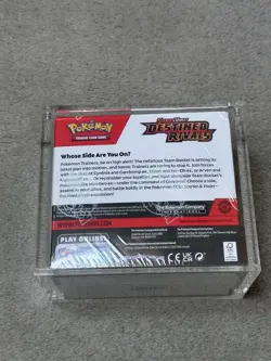 Pokemon Destined Rivals - Booster Box 36 Packs Sealed + Acrylic Case ✅ - Image 2