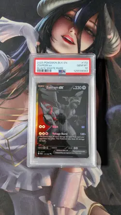 Pokemon TCG Zekrom EX Card 172/086 English Black Bolt PSA 10 Gem Mint - Image 1