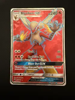 Pokemon Sun & Moon Full Art - Celestial Storm 153/168 Blaziken GX - Image 1