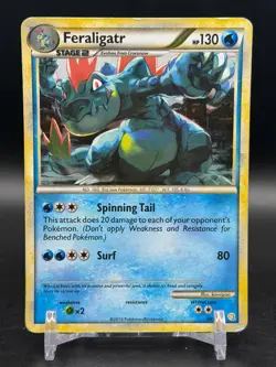 Feraligatr (Cosmos Holo) 20/123 Holo Rare Deck Exclusives Pokemon Holo HP - Image 1