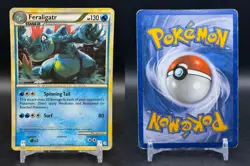 Feraligatr (Cosmos Holo) 20/123 Holo Rare Deck Exclusives Pokemon Holo HP - Image 3