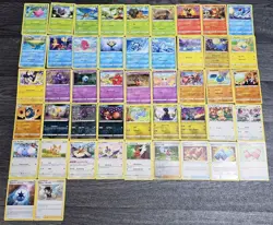Pokemon TCG x47 Evolving Skies Bundle - Rare, Reverse Holo, Common, Uncommon NM - Image 1