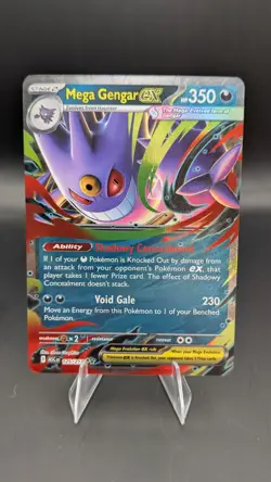Mega Gengar Ex - 125/217 - Ascended Heroes ASC - Double Rare - Pokemon TCG - Image 1