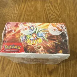 Pokemon TCG: Scarlet & Violet Surging Sparks Booster Box Top Of Box Slight Dip - Image 2