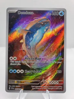 Pokemon Dondozo Illustration Rare Full Art Holo SV01 Scarlet & Violet 207/198 - Image 1