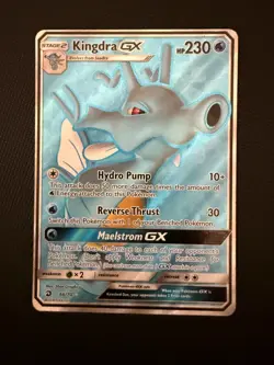 Pokemon Sun & Moon Full Art - Dragon Majesty 66/70 Kingdra GX - Image 1