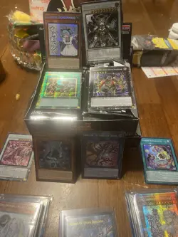 Yu-Gi-Oh! Rarity Collection Ultra OverFrame Utopia Card Lot 4 boosters worth!! - Image 3