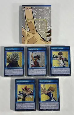 Yu-Gi-Oh! Battle City Finals 4 Speed Duel Decks + Additional Cards, Playmat, Box - Image 1