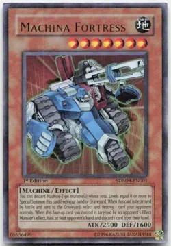 Machina Fortress 1st Edition Ultra Rare - SDMM-EN001 LP - Image 1