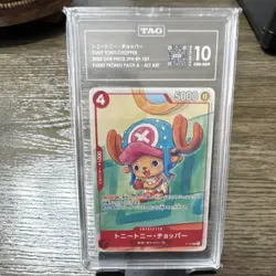 Bandai Tony Tony Chopper Event Promo Pack A Alt Art TAG 10 P-101 One Piece CCG - Image 1