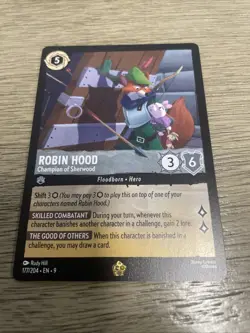 177/204 Robin Hood - Champion of Sherwood - Legendary - Fabled - Disney Lorcana - Image 1