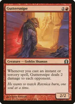 MTG Guttersnipe [Return to Ravnica] Lightly Played Magic - Image 1