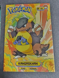 KANGASKHAN - POKEMON KANTO CARDS TOP POKEDEX CCG FOIL - Image 1