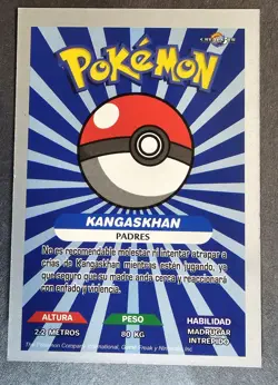 KANGASKHAN - POKEMON KANTO CREALASER RARE TCG CARD - Image 2