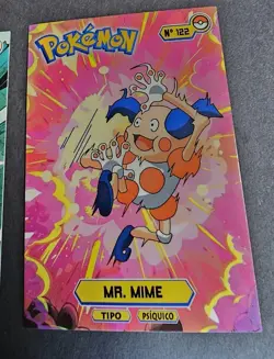 MR MIME - POKEMON KANTO CARDS TOP POKEDEX CCG FOIL - Image 1