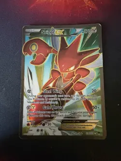 Scizor EX 119/122 Holo Card XY: Breakpoint Full Art - Image 1