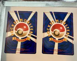 Pokemon TCG Eevee & Meowth Cards Japanese 1996 MINTY - Image 2