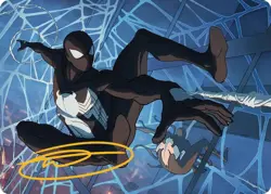 Symbiote Spider-Man Art Card (Gold-Stamped Signature) [ASSPM - 40] - Image 1