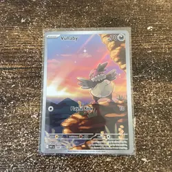Pokemon TCG Vullaby Card White Flare Holo, Sv: White Flare - Image 1