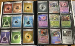 56 total cards Double Rare, Ace Spec, Pokeballs, and Holo Energy with BB binder. - Image 4