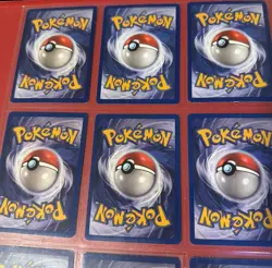 9 Vintage First Edition Pokemon Cards Lot /62 Non Holo 1st Edition - Image 3