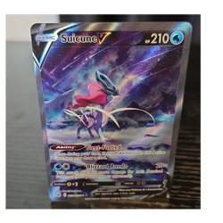 Pokemon Suicune V Ultra Rare Full Art Holo SWSH Crown Zenith GG38/GG70 Card - Image 1