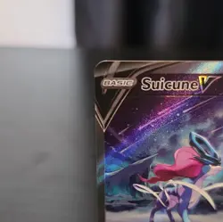 Pokemon Suicune V Ultra Rare Full Art Holo SWSH Crown Zenith GG38/GG70 Card - Image 2