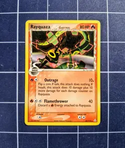 Rayquaza (Delta Species) 26/110 Holon Phantoms Pokemon Card LP - Image 1