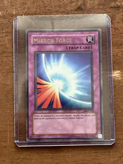 Yugioh Mirror Force MRD-138 Card - Image 1