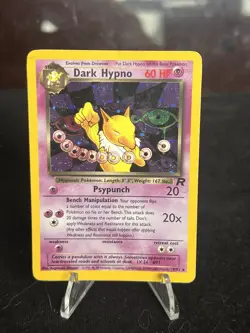 Pokemon Dark Hypno Team Rocket Holo Rare 9/82 60HP Stage 1 English Card - Image 1