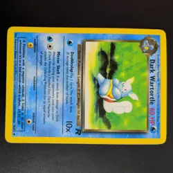 DARK WARTORTLE 46/82 POKEMON CARD (TEAM ROCKET SET) - Image 2