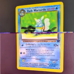 DARK WARTORTLE 46/82 POKEMON CARD (TEAM ROCKET SET) - Image 4