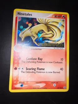 Ninetales 2005 EX Emerald 38/106 Reverse Holo Stamped Pokemon Card Eng NEARMINT - Image 1
