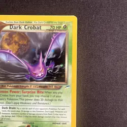 Dark Crobat 2/105 Neo Destiny Holo Rare WOTC Vintage Pokemon Card MP/HP - Image 3