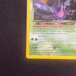 Dark Crobat 2/105 Neo Destiny Holo Rare WOTC Vintage Pokemon Card MP/HP - Image 4